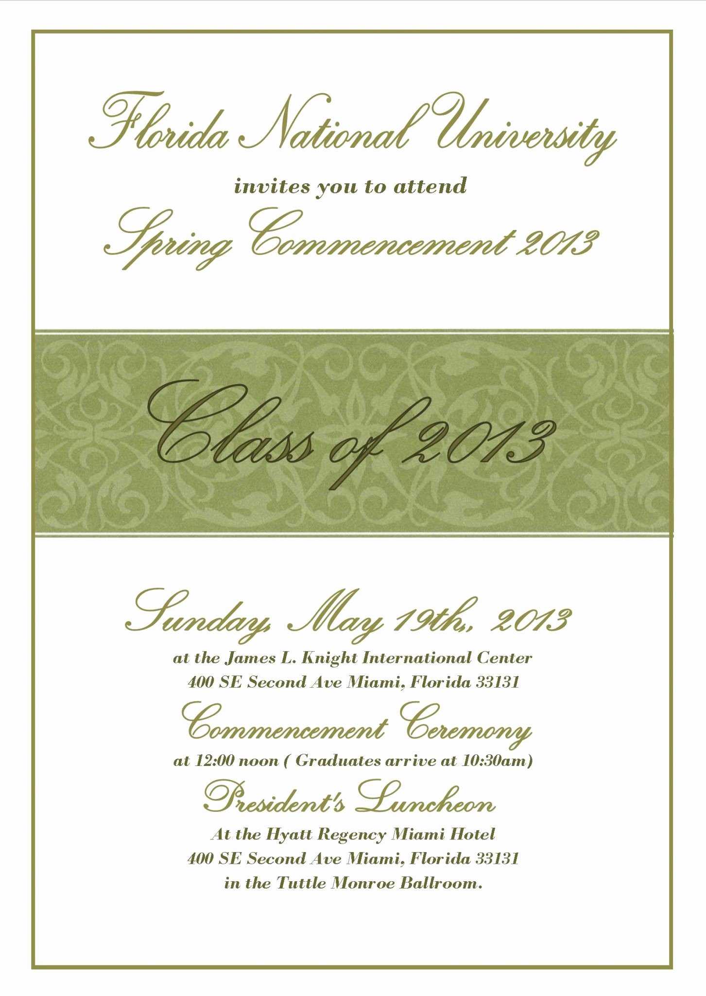 Diy Wedding Announcements 024 Graduation Invitation Throughout Graduation Invitation Templates Microsoft Word