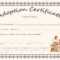 Doll Adoption Certificate Template Intended For Adoption Certificate Template