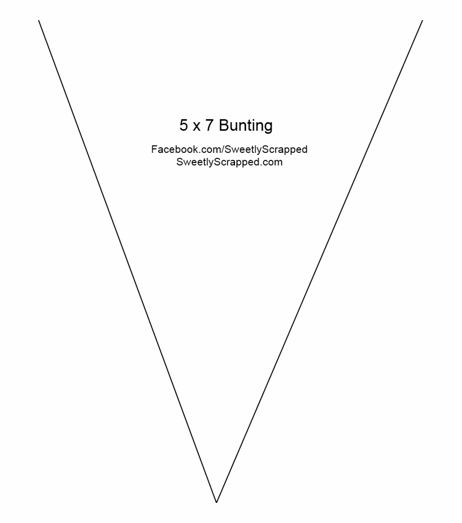Download File – 4 X 5 Triangle Banner Template Free Png Within Free Triangle Banner Template