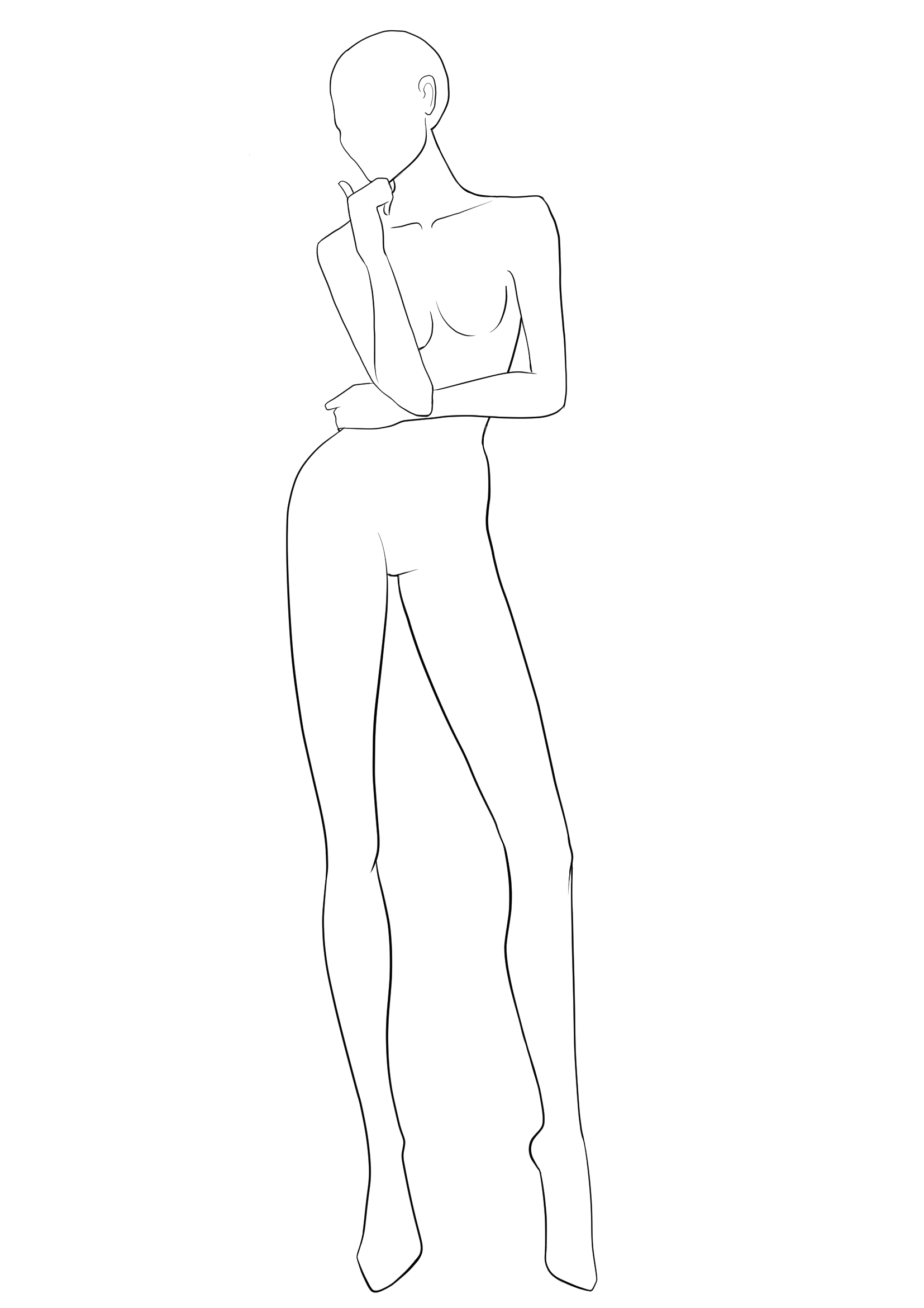 sketch body model