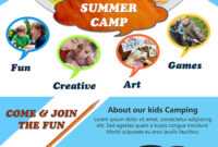 Download Free Flyer Templates | Flyer Design Inspiration regarding Summer Camp Brochure Template Free Download