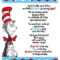 Dr Seuss Cat In The Hat Baby Shower Party Invitation Idea In Throughout Dr Seuss Birthday Card Template