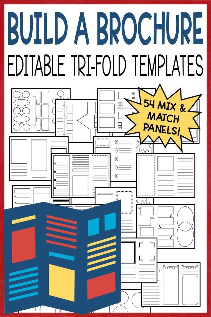 Editable Brochure Templates | Us History | Brochure Template For Brochure Rubric Template