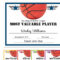 Editable Pdf Sports Team Basketball Certificate Award Throughout Basketball Certificate Template