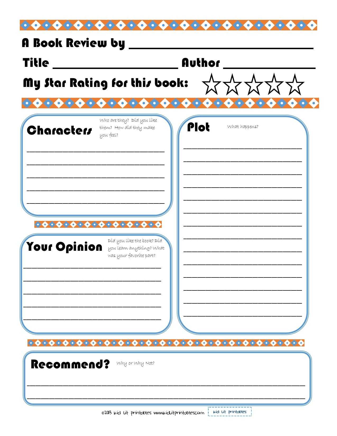 Elementary Book Report Template On Book Report Worksheet Intended For Science Report Template Ks2