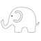 Elephant Template Free Clipart Images Gallery For Free Inside Blank Elephant Template