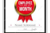 Employee Award Certificate Template Free Templates Design within Employee Of The Year Certificate Template Free