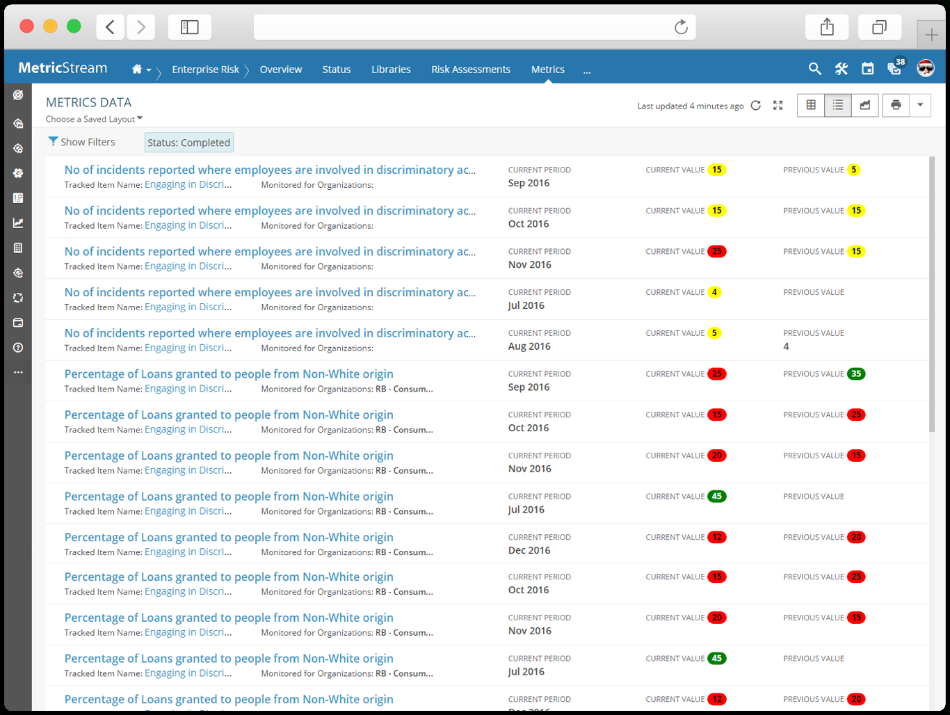 Enterprise Risk Management App | Erm Software Solutions Intended For Enterprise Risk Management Report Template