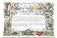 Equator Certificate regarding Crossing The Line Certificate Template