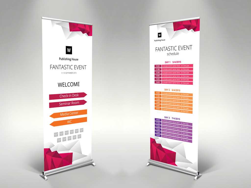 Event Roll Up Banner Template – Themzy Templates Intended For Event Banner Template