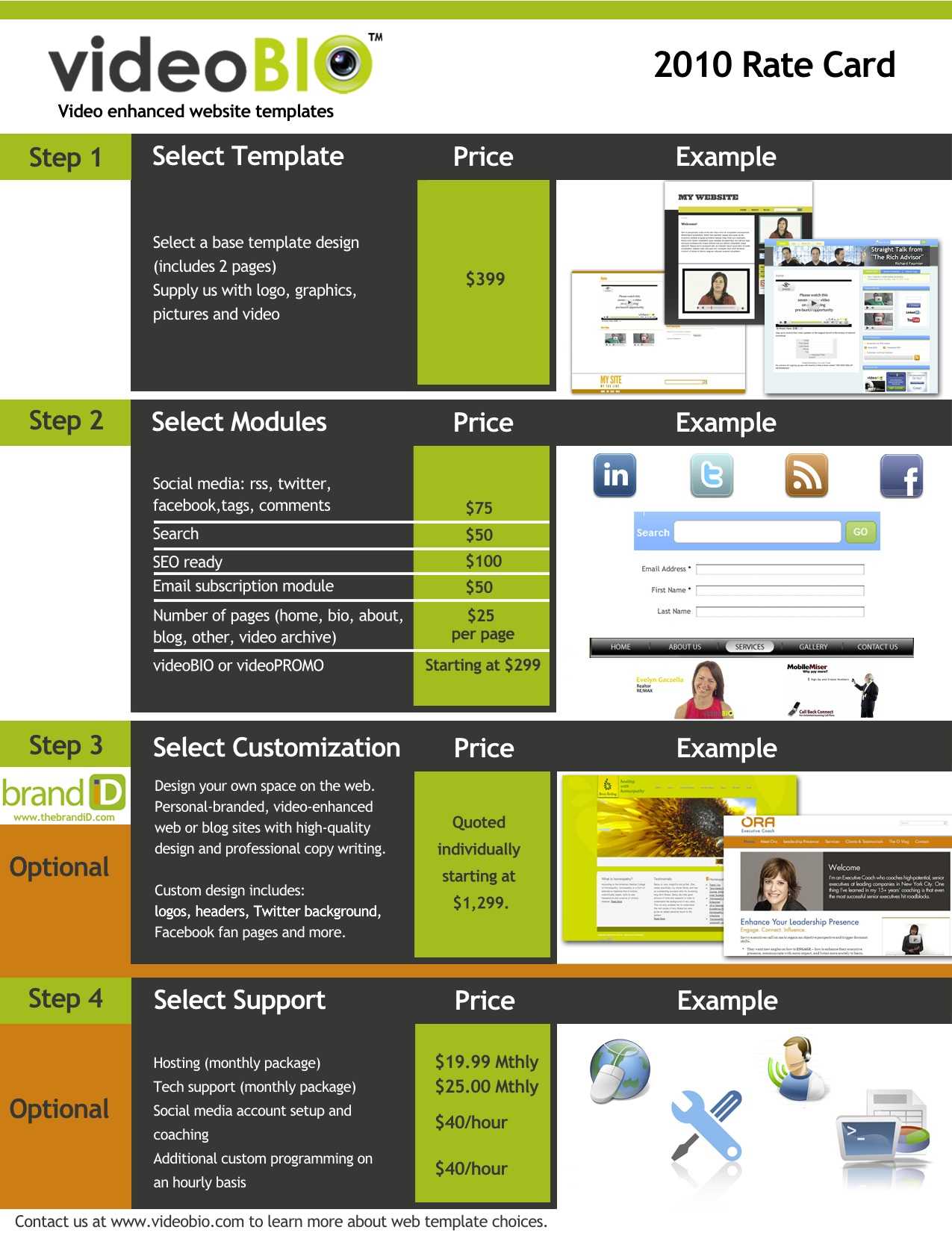 Examples Of Rate Cards | El Vaquero Graphics Team Within Advertising Rate Card Template