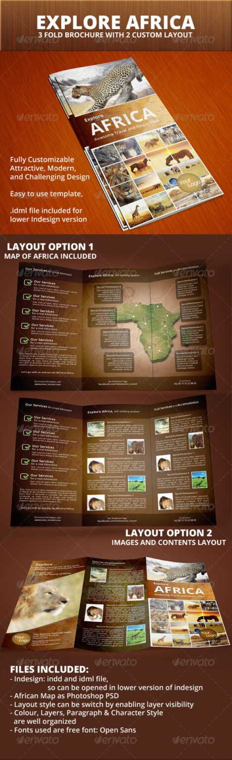 Zoo Brochure Template