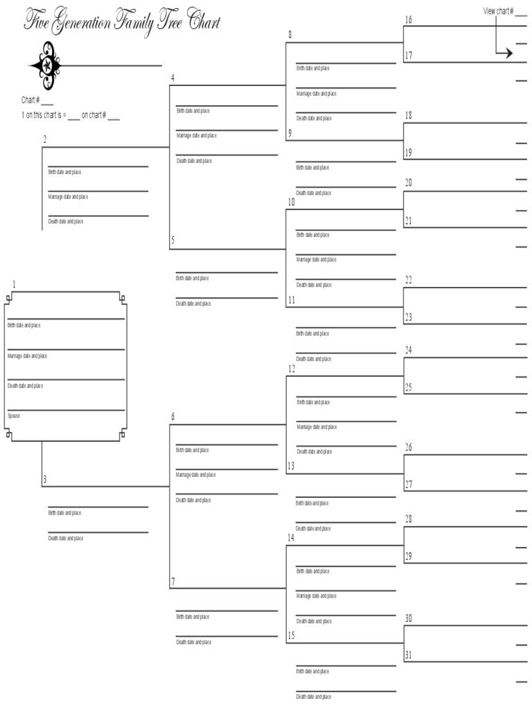 Family Tree Template – 8 Free Templates In Pdf, Word, Excel Within 3 Generation Family Tree Template Word