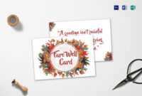 Farewell Card Template Word - Cumed throughout Farewell Card Template Word