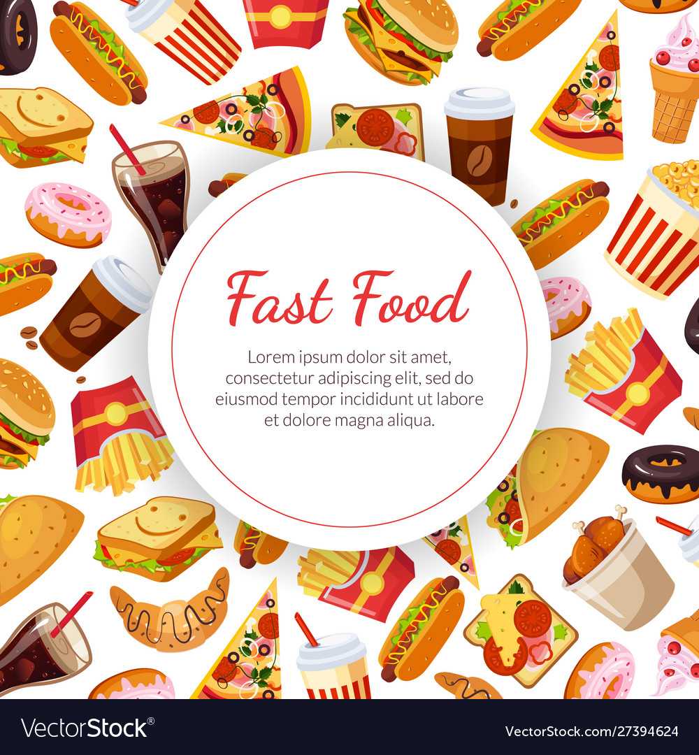 Fast Food Banner Template Restaurant Cafe Design Throughout Food Banner Template