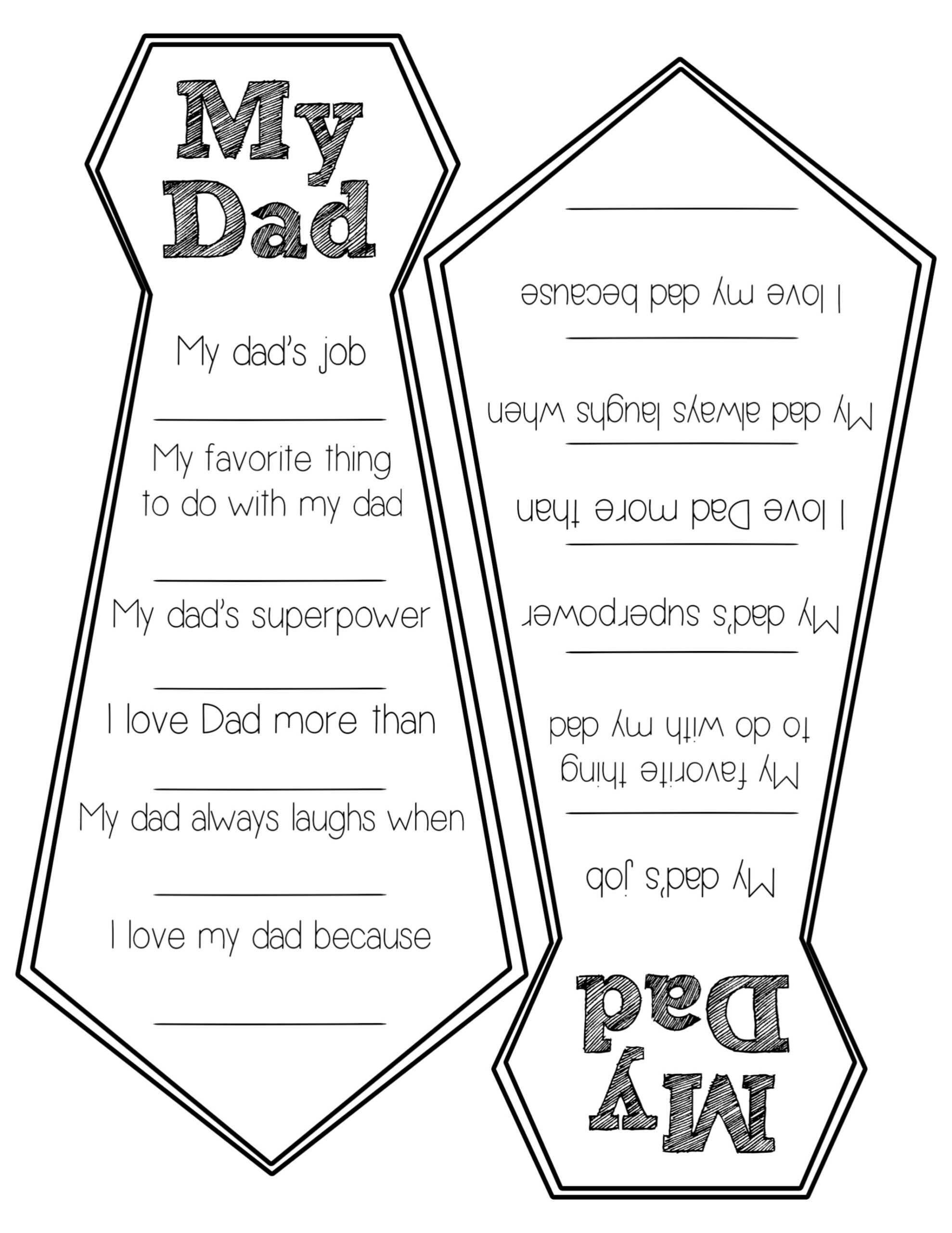 Father's Day Free Printable Cards – Paper Trail Design With Fathers Day Card Template