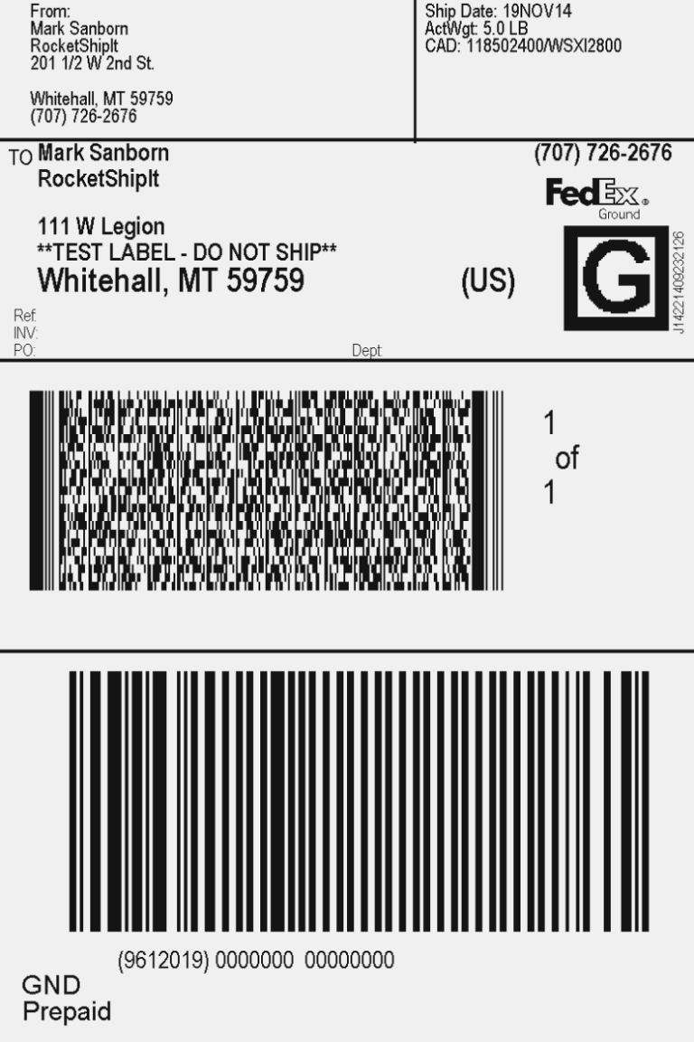 Fedex Label Template Word Cumed For Fedex Label Template Word