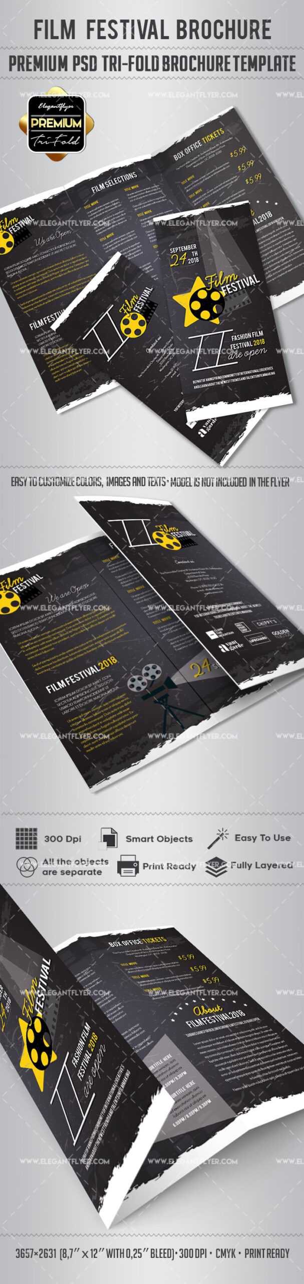 Film Festival Brochure Design Intended For Film Festival Brochure Template