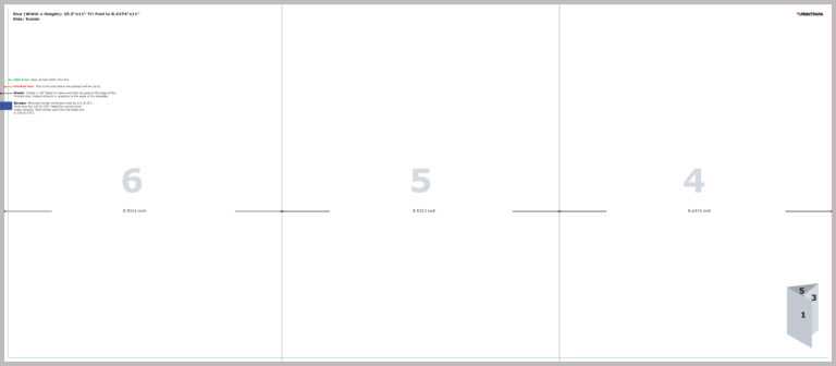 8.5 X11 Brochure Template