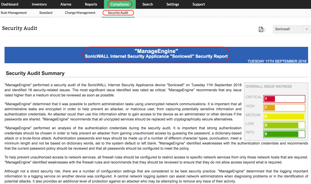 Firewall Security Audit | Firewall Configuration Analysis Tool Pertaining To Security Audit Report Template