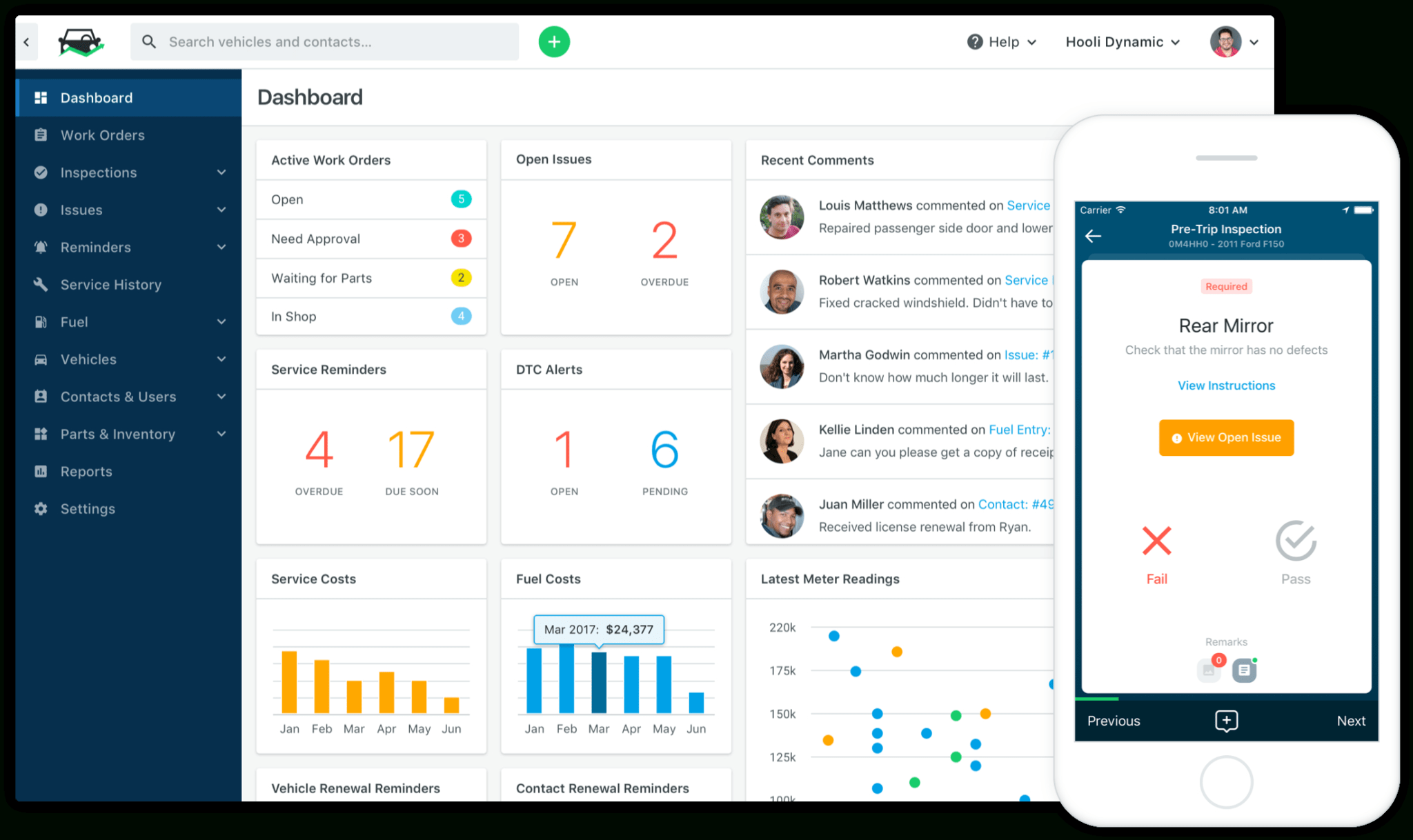 Fleet Management Report Template