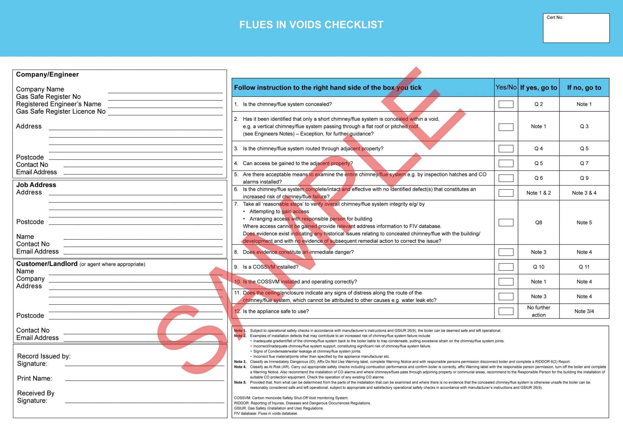Flues In Voids | Flat Roof Inspection Report Template – A In Roof Inspection Report Template