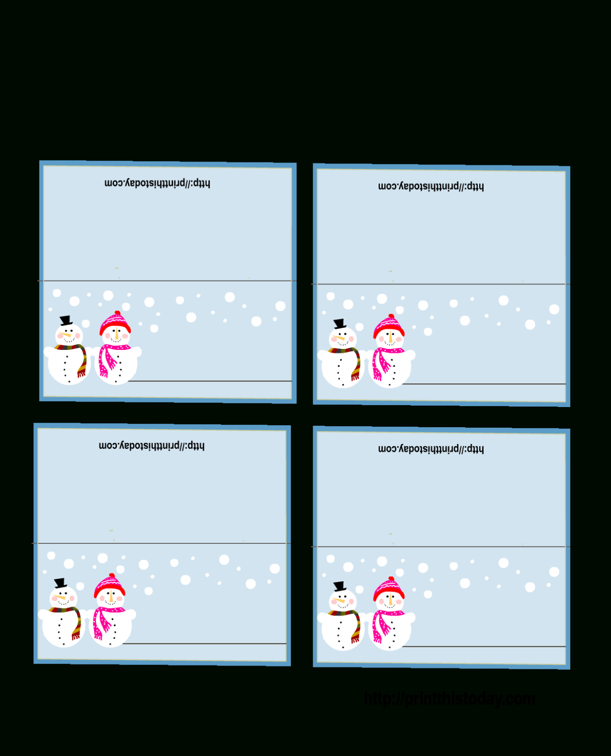 Folding Place Card Template Clipart Images Gallery For Free Within Card