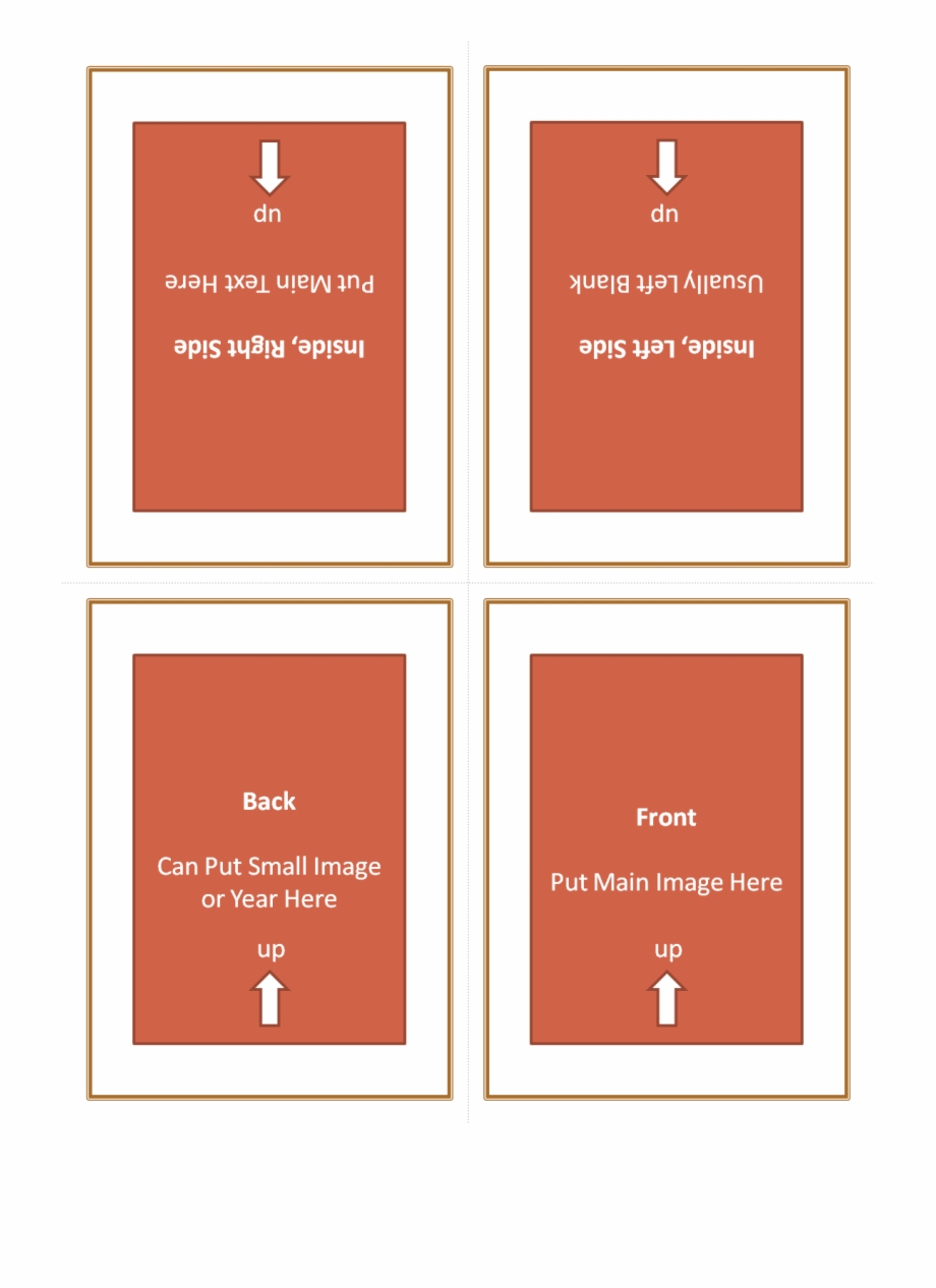 Four Fold Greeting Card Template 127614 – Quarter Fold Intended For Quarter Fold Card Template