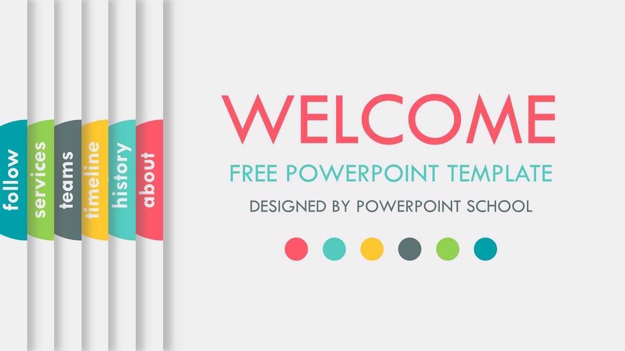 Free Animated Powerpoint Slide Template Pertaining To Fancy Powerpoint Templates
