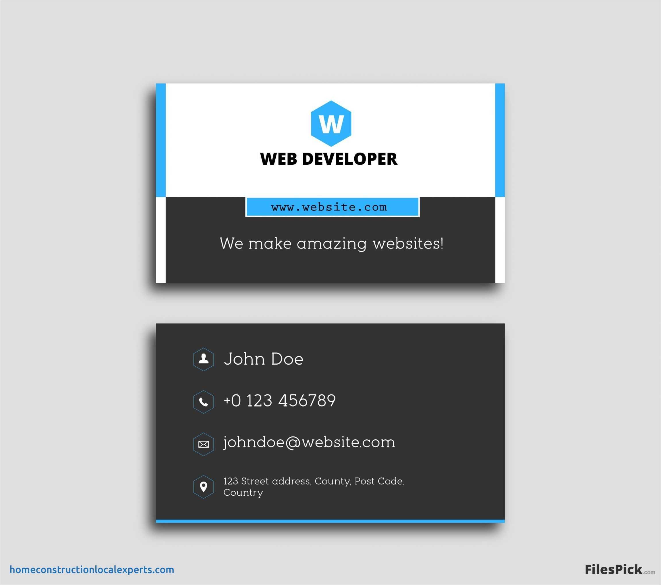 Free Blank Business Card Template Word Templates Psd Online With Blank Business Card Template Psd