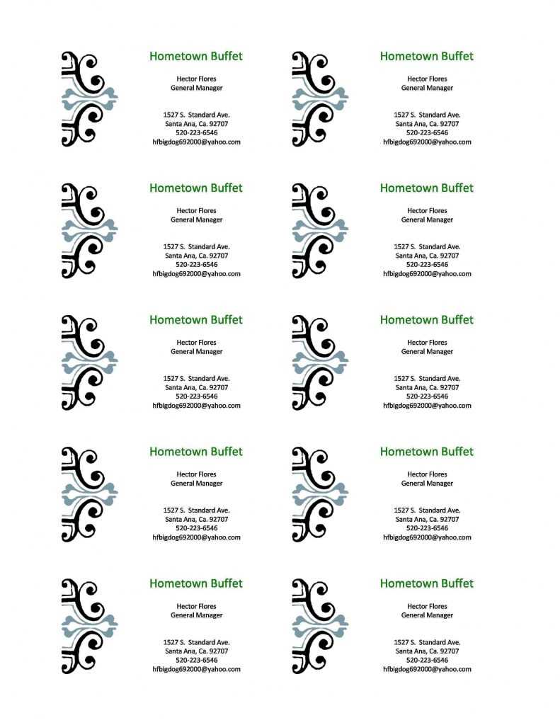 Free Blank Business Card Templates For Microsoft Word Intended For Business Card Template For Word 2007