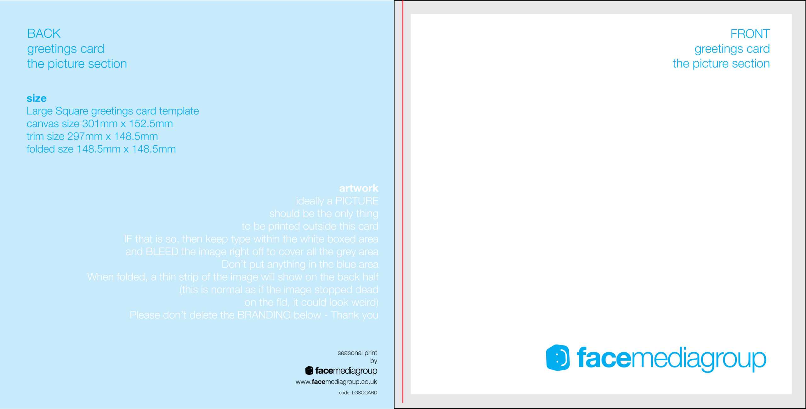 Free Blank Greetings Card Artwork Templates For Download For Greeting Card Layout Templates
