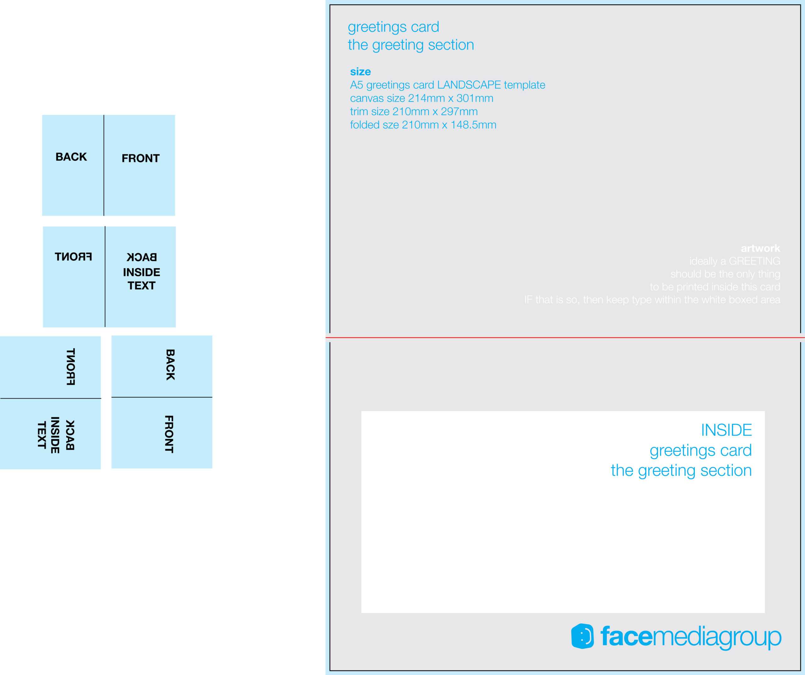 Free Blank Greetings Card Artwork Templates For Download In Free Printable Blank Greeting Card Templates