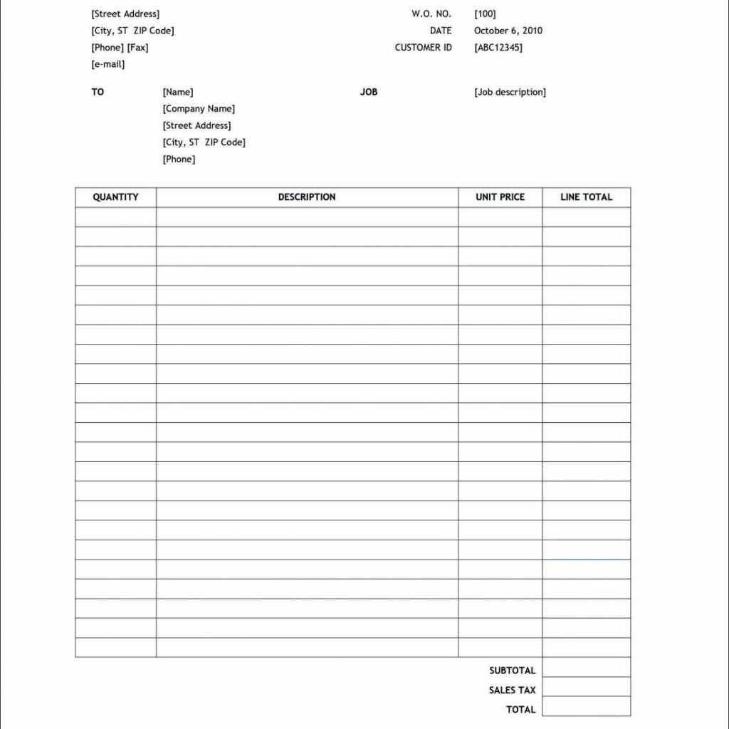 Free Blank T Shirt Order Form Template Example Doc Psd Excel With Blank T Shirt Order Form Template