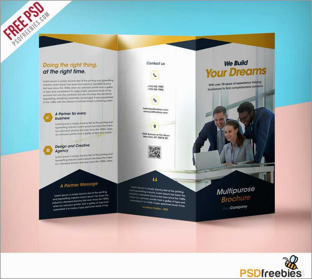 Free Brochure Templates For Word Letter Sample Bifold Blank In Free Church Brochure Templates For Microsoft Word