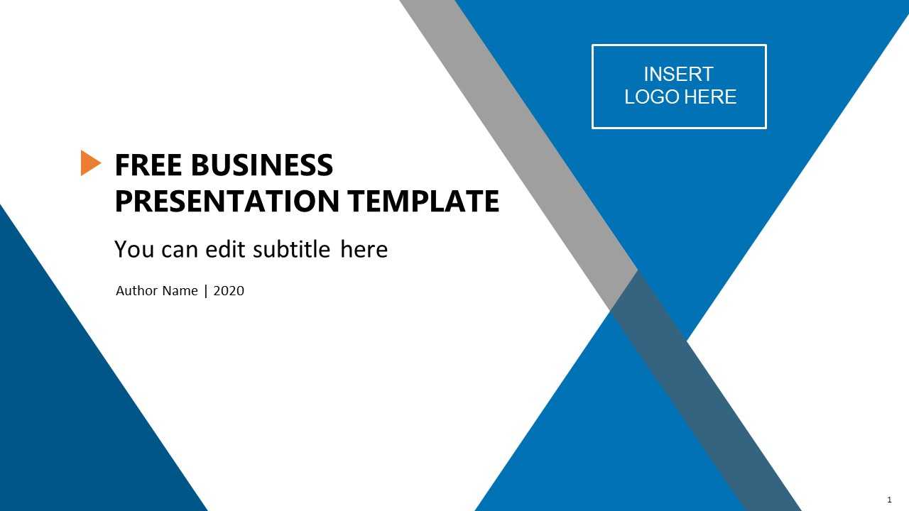 Free Business Presentation Template Intended For Powerpoint Sample Templates Free Download
