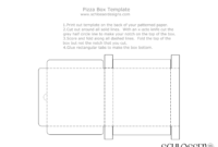 Free Cardboard Box Templates | Pizza Box Template | Pizza regarding Card Box Template Generator