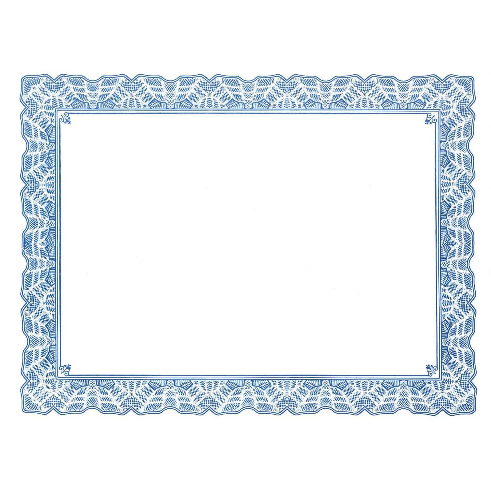 Free Certificate Border Templates For Word Regarding Free Certificate Templates For Word 2007