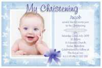 Free Christening Invitation Templates | Baptism Invitation with Baptism Invitation Card Template