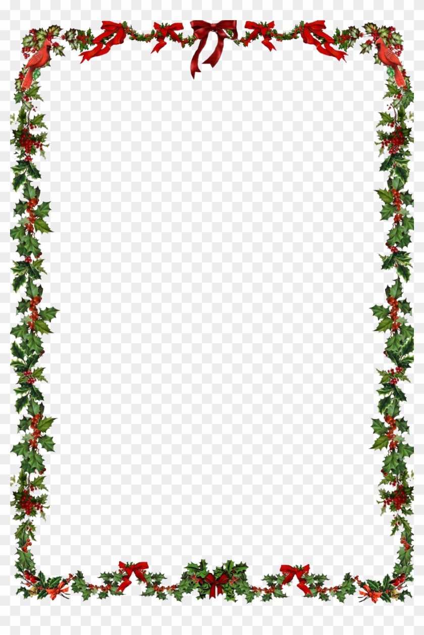 Free Christmas Border Pictures – Clipartix Regarding Christmas Border Word Template