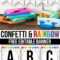 Free Confetti Banner For The Classroom – Confetti Classroom Inside Classroom Banner Template