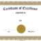 Free Customizable Certificate Achievement Employee For Award Of Excellence Certificate Template