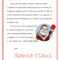 Free Dear Santa Letters Dear Santa Letters | Santa Letter In Letter From Santa Template Word