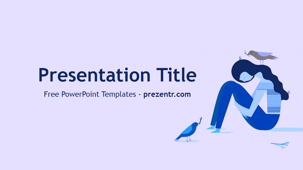 Depression Powerpoint Template