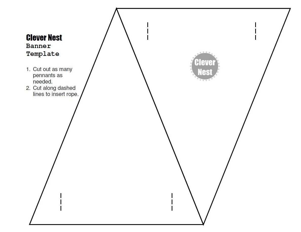 Free Downloadable Bunting Template. Yer Welcome :) | Bunting With Regard To Free Triangle Banner Template