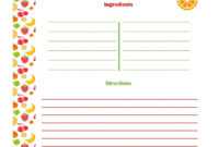 Free Editable Recipe Card Templates For Microsoft Word pertaining to Free Recipe Card Templates For Microsoft Word
