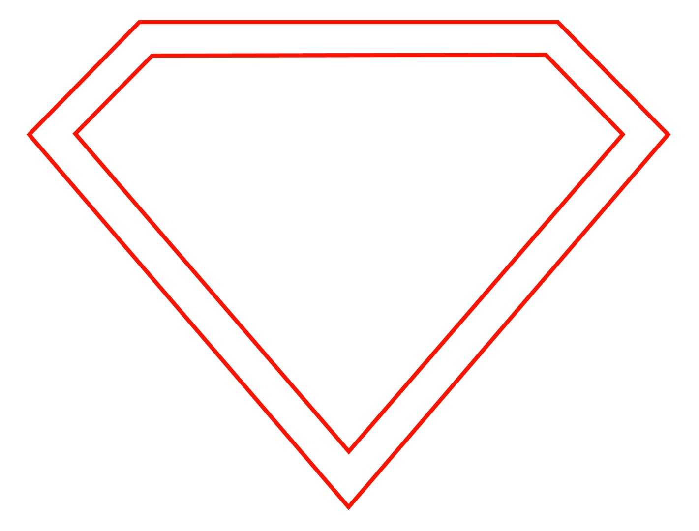 Free Empty Superman Logo, Download Free Clip Art, Free Clip Throughout Blank Superman Logo Template