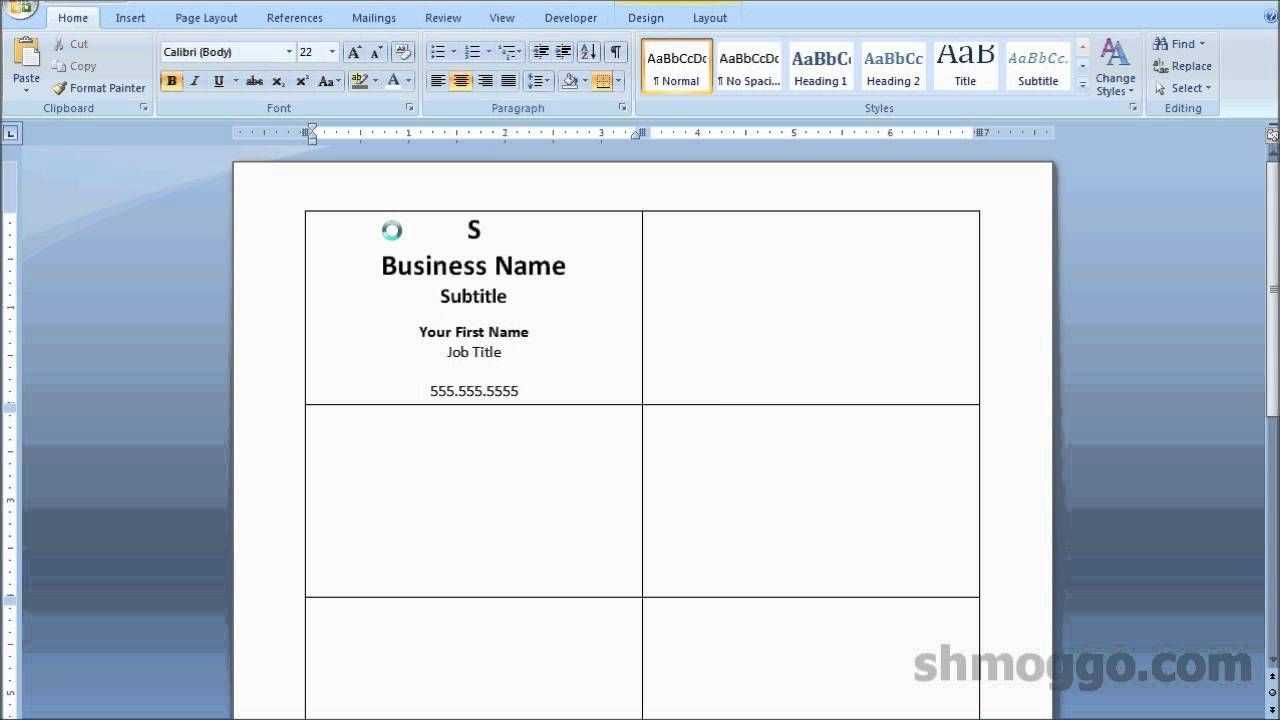 Free Free Printable Business Cards Microsoft Word Design Intended For Microsoft Word Place Card Template