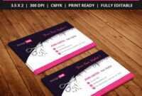 Free-Hair-Stylist-Salon-Business-Card-Template-Psd | Salon inside Hairdresser Business Card Templates Free