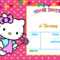 Free Hello Kitty Invitation Templates | Hello Kitty Birthday Throughout Hello Kitty Birthday Card Template Free